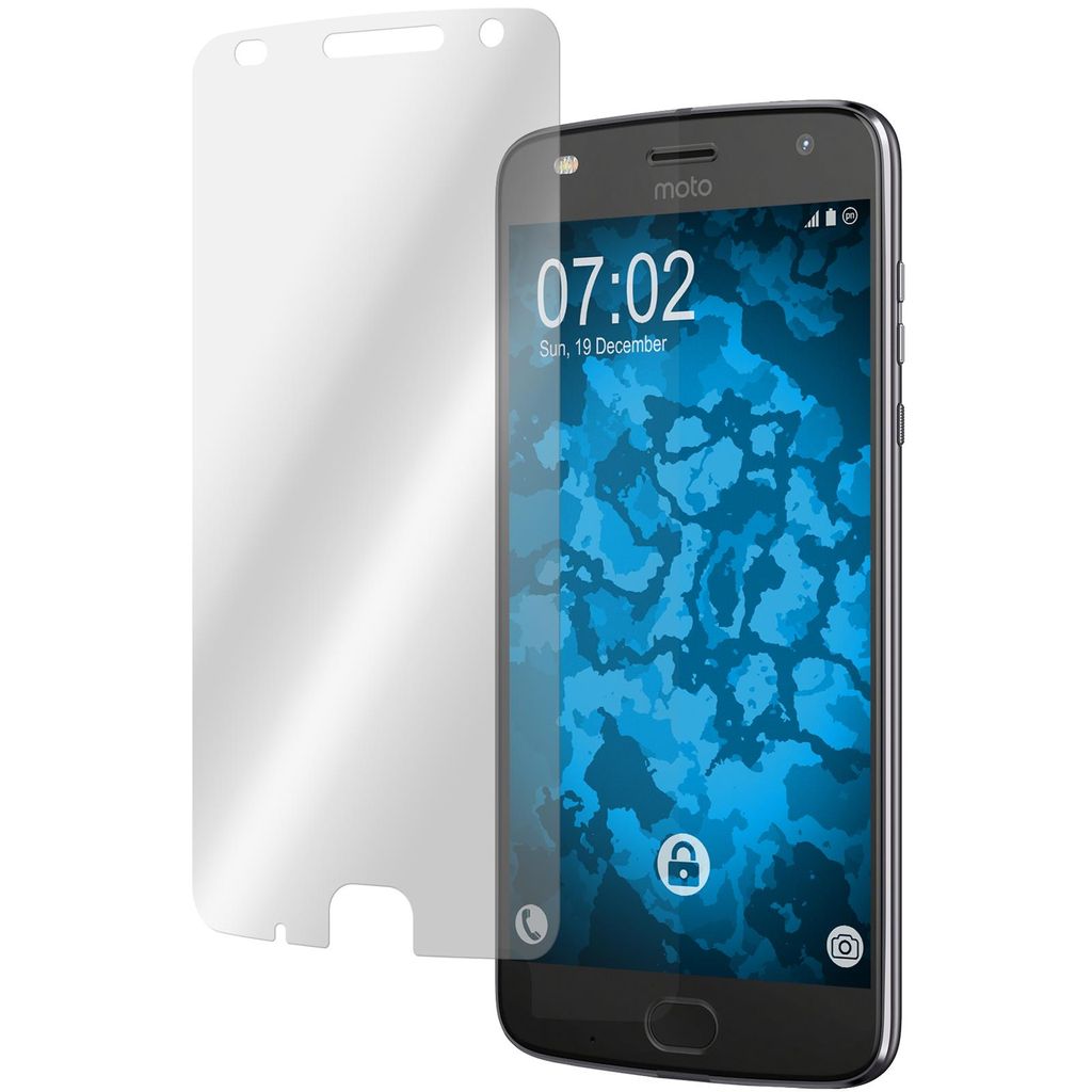 2er-Pack PhoneNatic Displayschutzfolien klar kompatibel mit Lenovo Moto Z2 Play