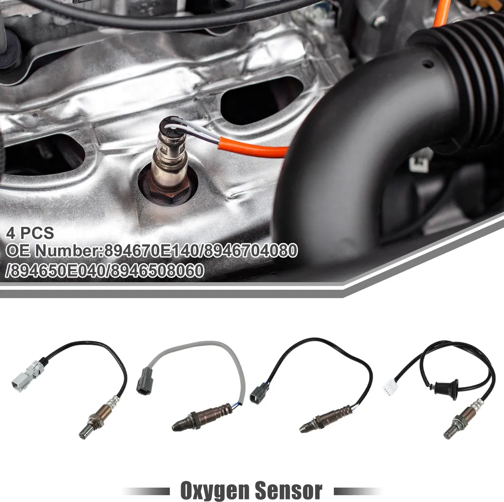Capteur Oxygène Haute Précision pour Toyota Sienna - Pack de 4 Sondes O2