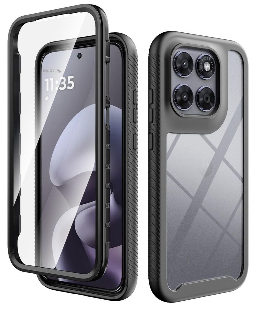 360 Grad Hülle für Motorola Moto G67 / G77- mit Produktbild 