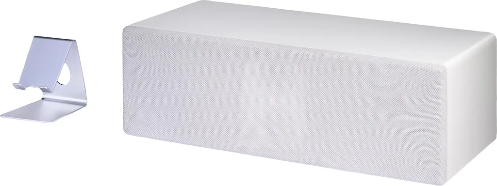 TERRATEC Concert BT 1 blanche : Enceinte portable pour musique en déplacement