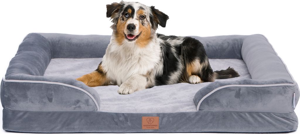 Orthopädisches Premium Hundebett mit Egg Foam, extra Produktbild 1
