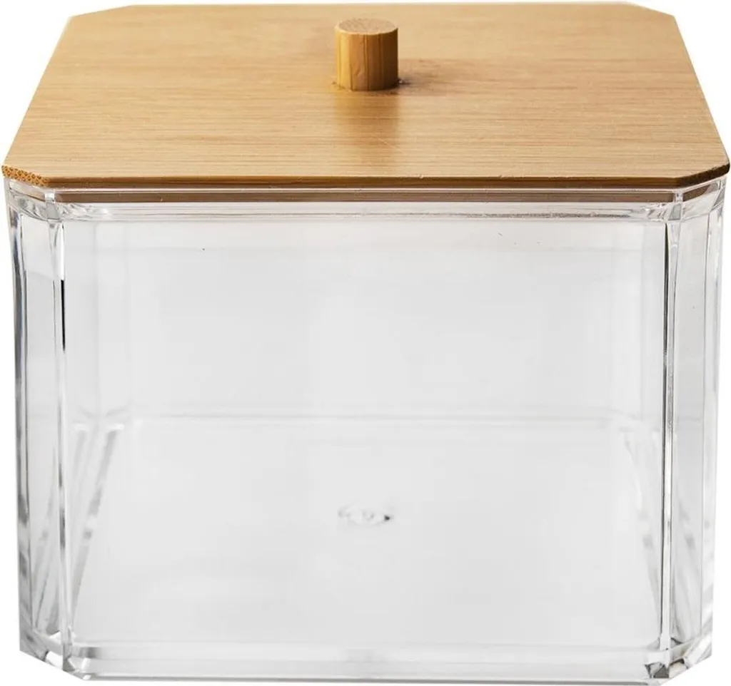 Organisateur de salle de bain pour soins visage et tampons - Format XL