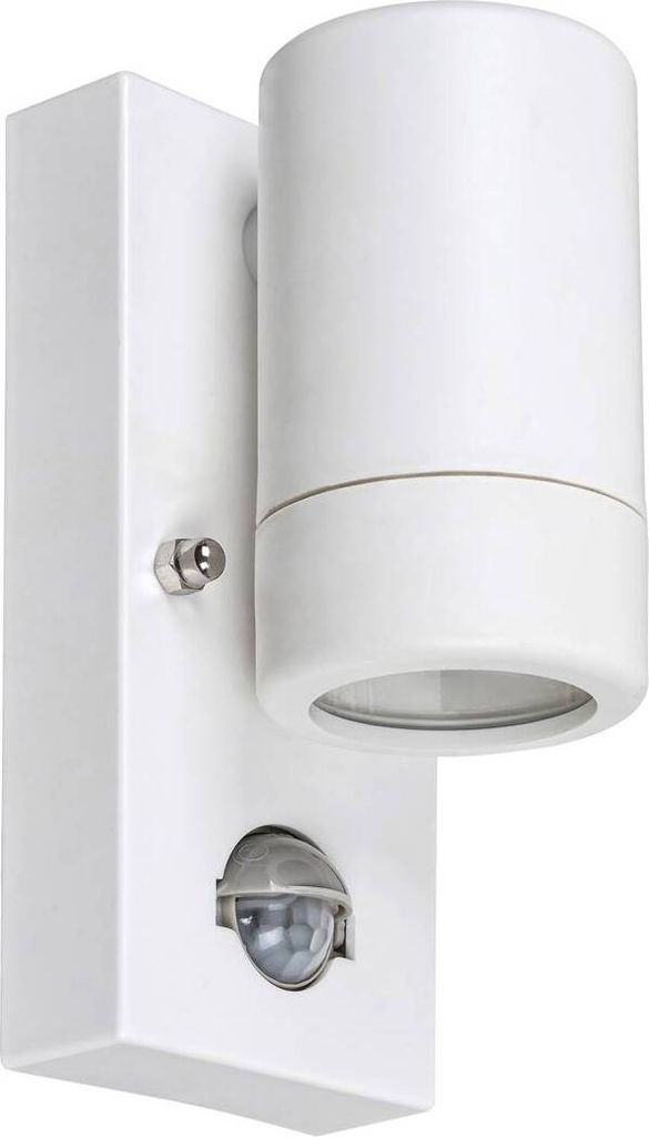 Medina plastikowa lampa ścienna typu downlight matowa biel Zdjęcie produktu 