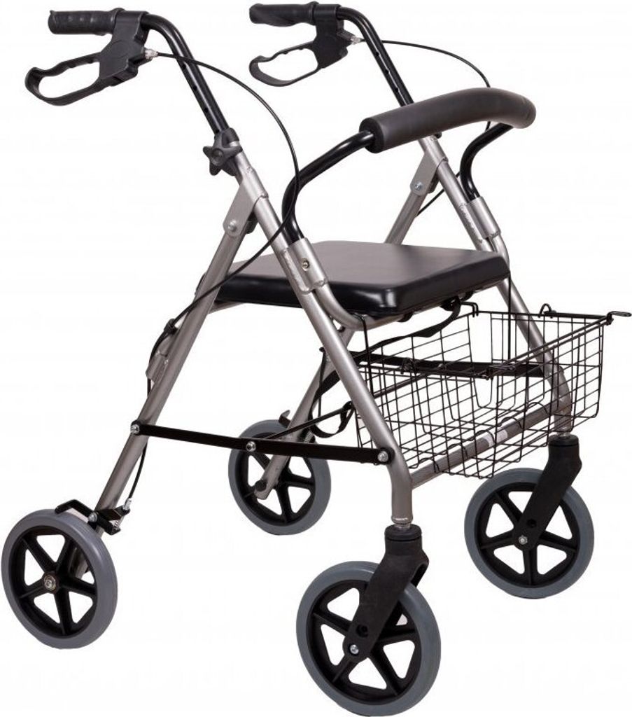 Leichtgewicht Rollator AT51003 mit *Sitz und gepolstertem Produktbild 