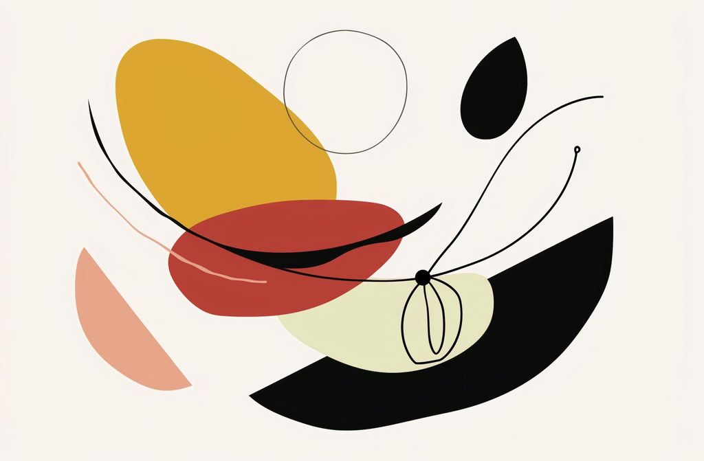 Plakat 91,5x60cm Geometrische Krümmung