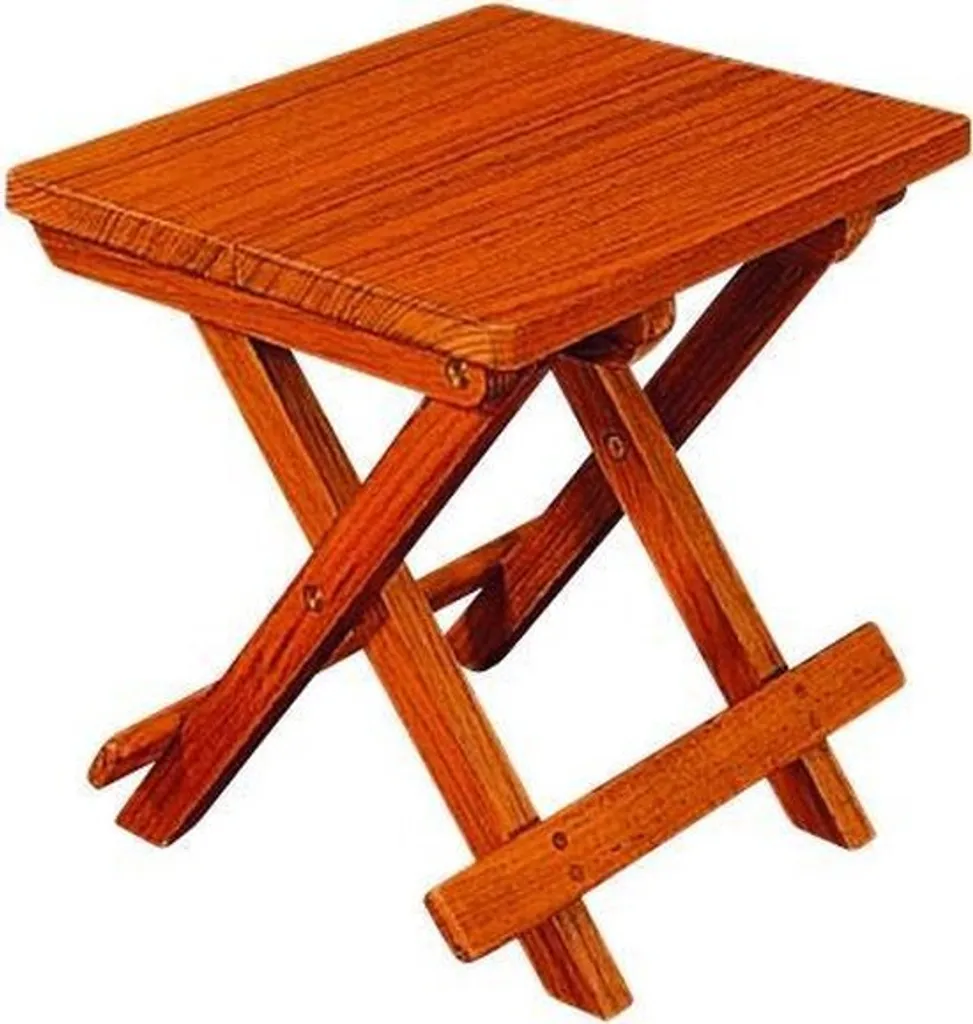 Table pliante en teck gain de place pour petits balcons et bateaux