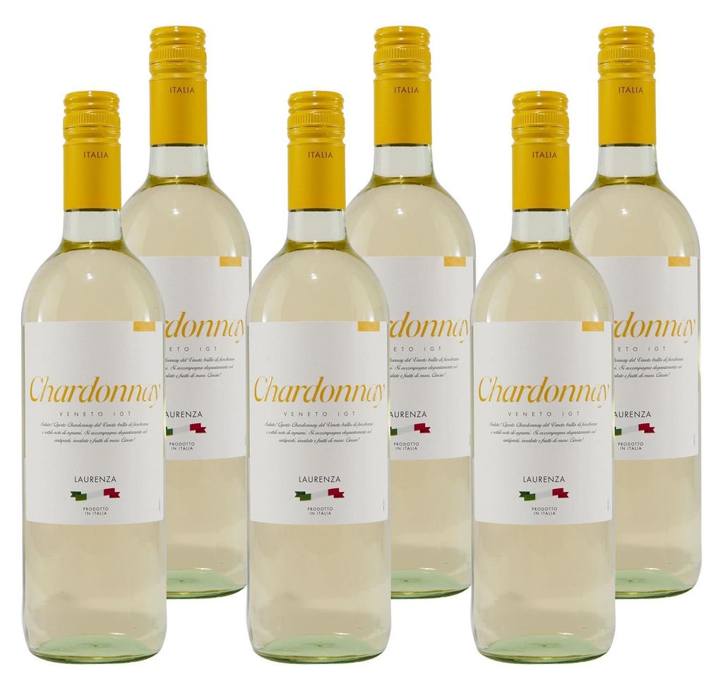Laurenza Chardonnay IGT -trocken- (6 x 0,75L)
