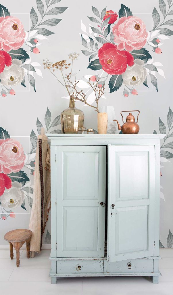 Coloray Fototapete 290x290 cm Latextapete Magicstick - Blume