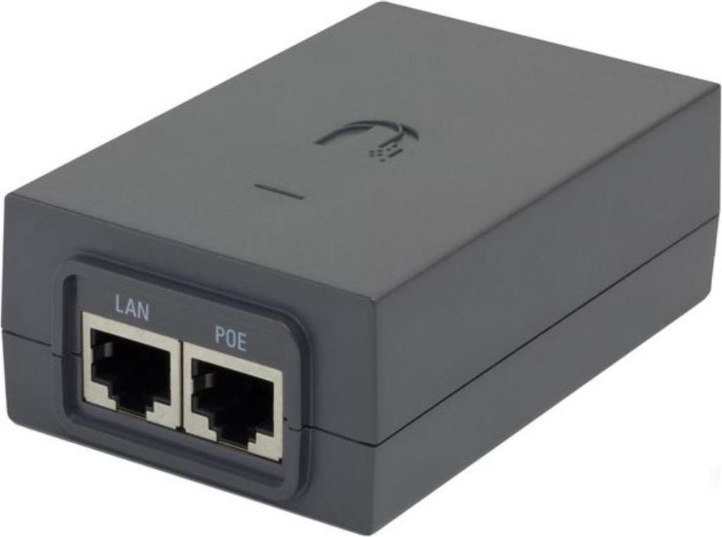 Ubiquiti POE-24-AF5X, Gigabit Ethernet, 10,100,1000 Mbit/s, Schwarz, 24 V, 90 - 260 V, 47 - 63 Hz