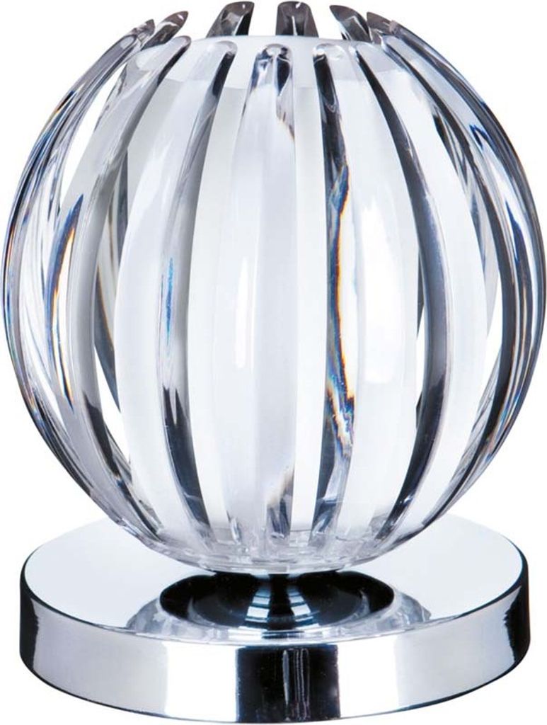 Abatjour Contemporaneo Artiglio Stahl Chrom Glas 1 Licht G9
