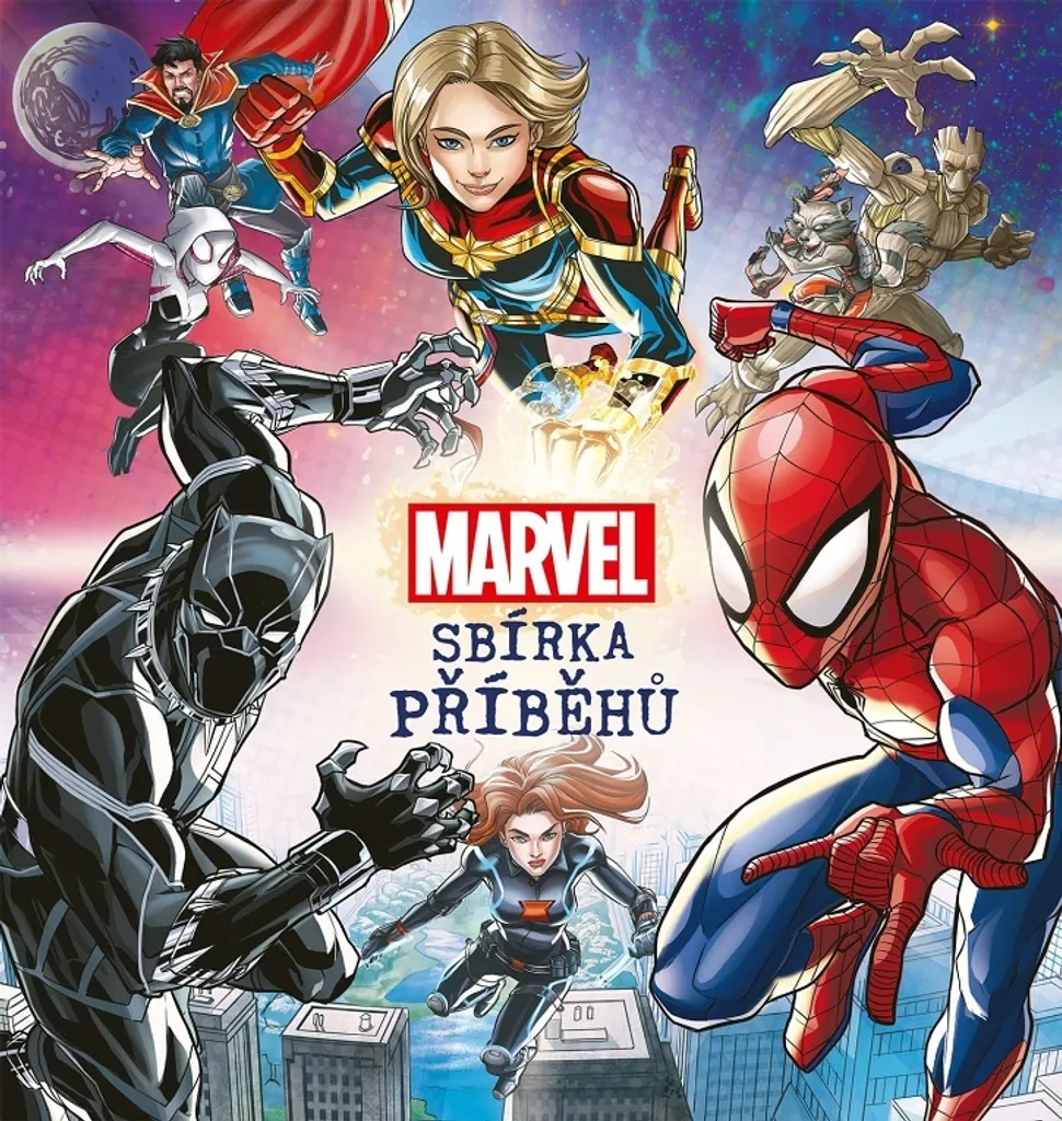 Marvel recueil d'histoires par Aneta Šimůnková album relié collector