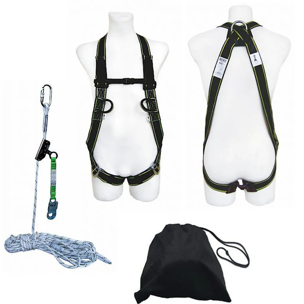 Kit Sécurité Toiture pour Travaux de Rénovation et Pose de Tuiles