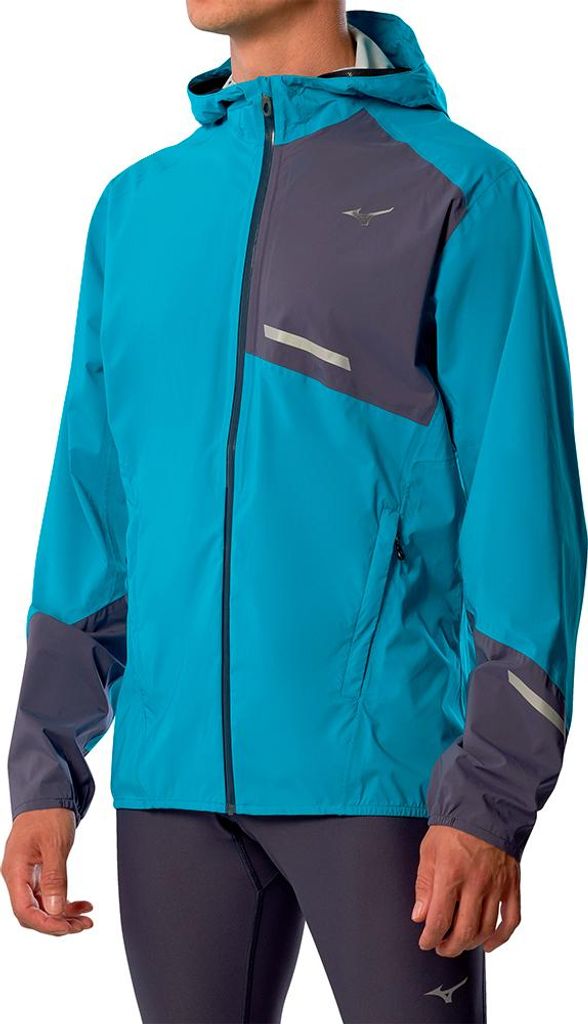 Mizuno Trail Waterproof 20k Er Jacke Blau S Mann Blau S
