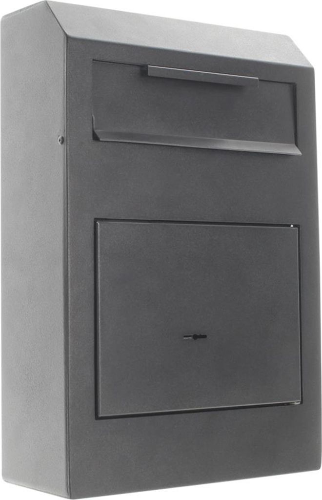 Sejf H380xW250xD115mm 5l 1 drzwi, 1 klapa czarny ROTTNER Zdjęcie produktu 