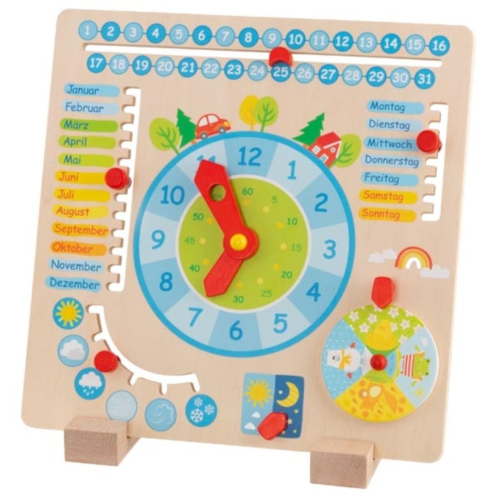 Goki 58398, para niños de 5 años, madera, azul, verde, Imagen del producto 