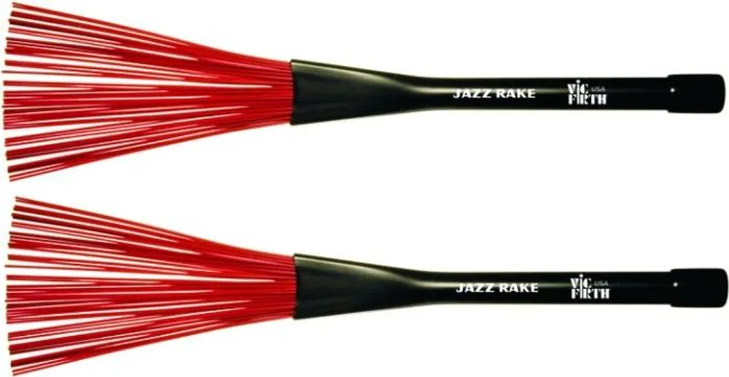 Vic Firth BJR Jazz Rake idéal pour le jeu acoustique et balayages jazz
