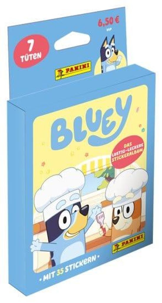 Bluey 2026 Sticker Eco-Blister *Deutsche Version* Obrázek produktu 