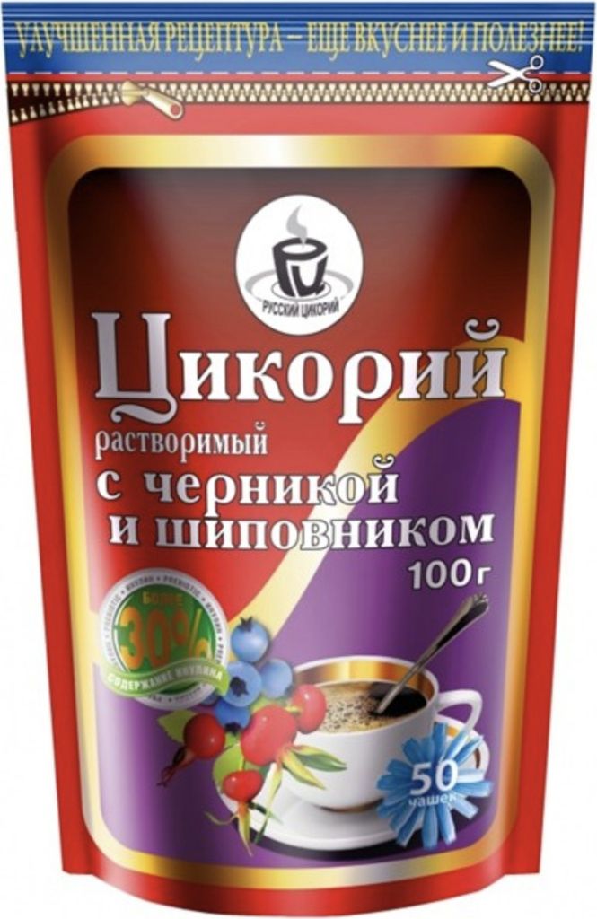Zichorie Hagebutte Heidelbeeren 100g Produktbild 