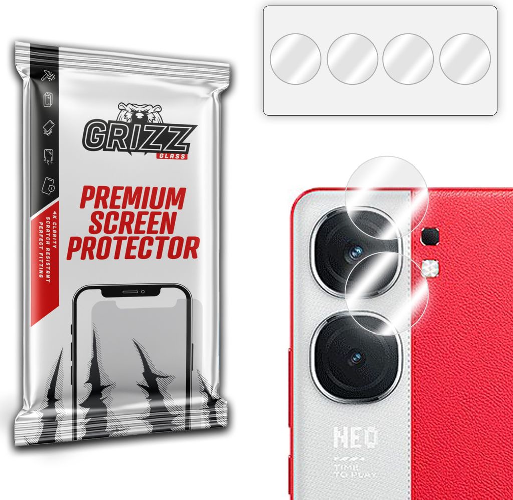 Glas für die Kamera GrizzGlass HybridGlass für Vivo iQOO Neo9 Pro