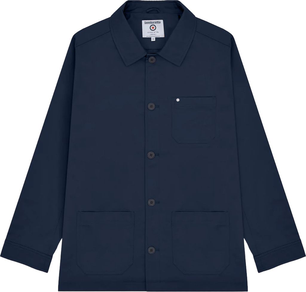 Lambretta - "Bergen" Jacke für Herren LB296 (XXL) (Marineblau)