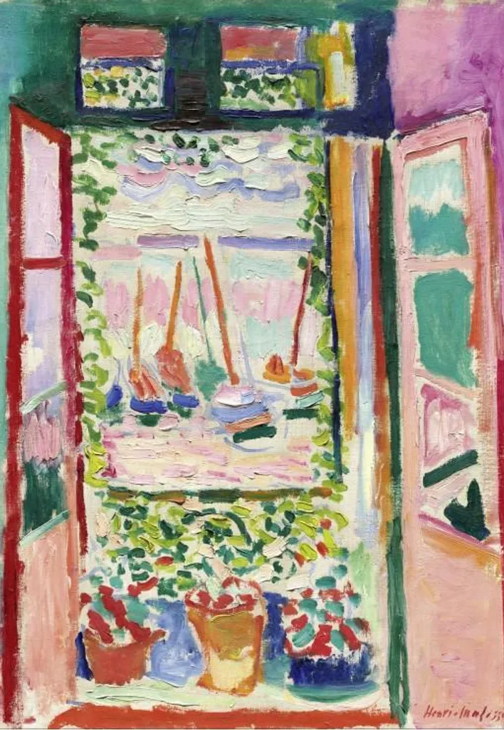 Puzzle Grafika Matisse Fenêtre ouverte Collioure 1000 pièces Haute Qualité