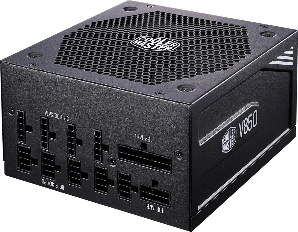 Alimentation PC 850W 80 PLUS Gold Modulaire Cooler Master V850 Gold V2 EU