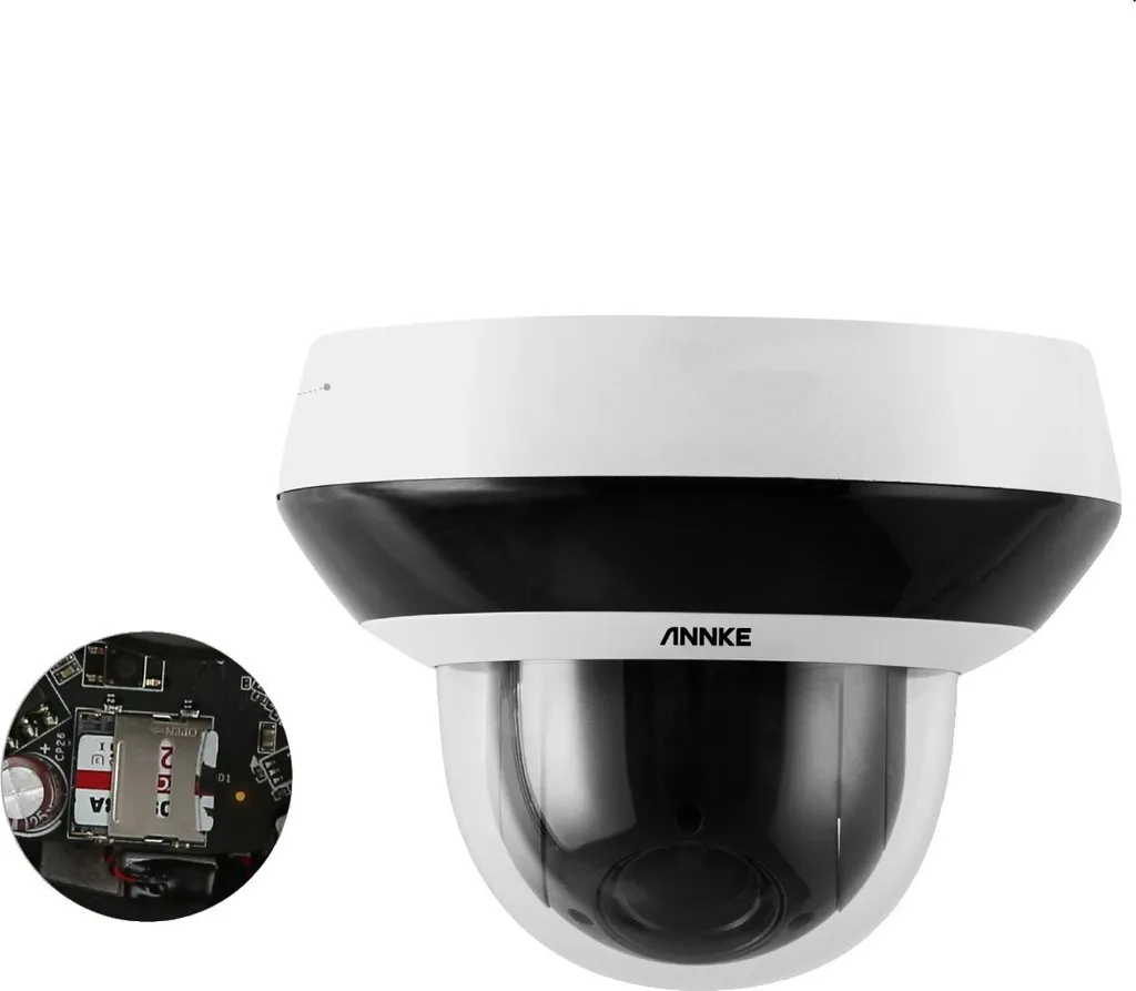 Caméra de surveillance extérieure 4MP à zoom x4 pour une sécurité totale