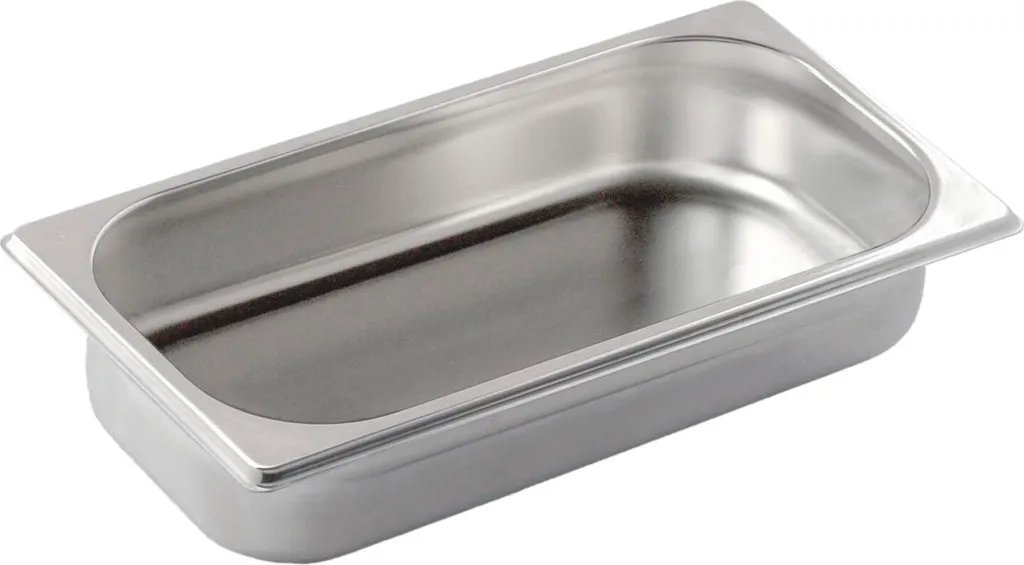 PUJADAS GN First Récipient GN 1/3 en Acier Inox - Profondeur 150 mm
