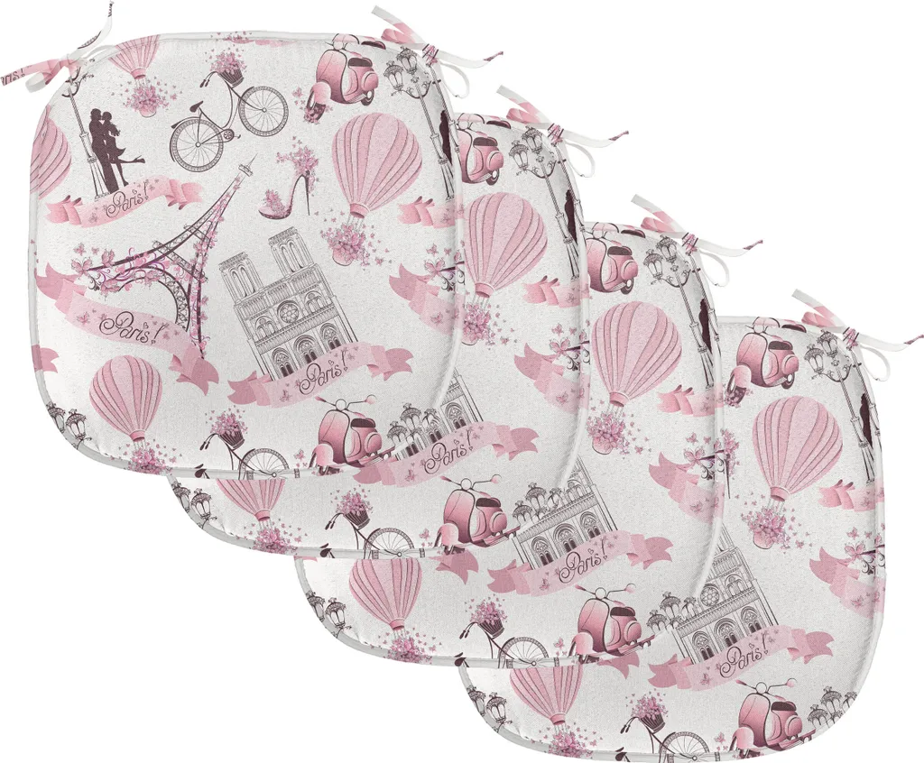 Set 4 Cuscini Sedie ABAKUHAUS 40x40 | Ergonomici e Impermeabili