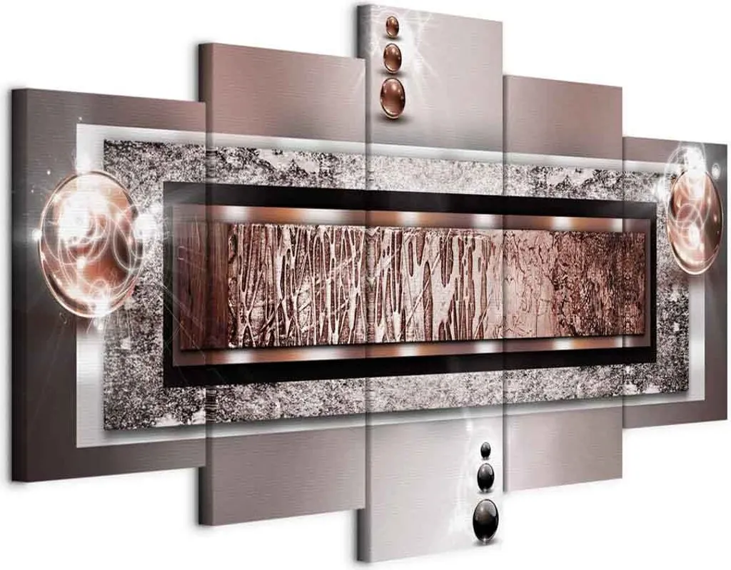 Quadro su Tela 200x100 cm Astratto Sogno d'Autunno Qualità Premium