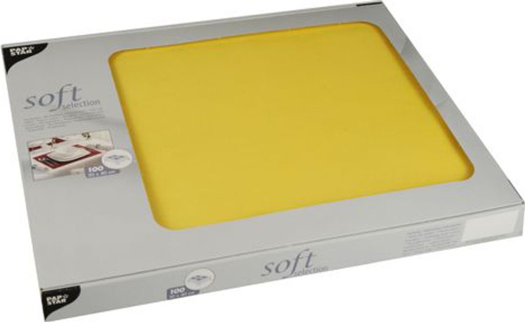 100 Tischsets, stoffähnlich, Vlies soft selection 30 cm x Produktbild 