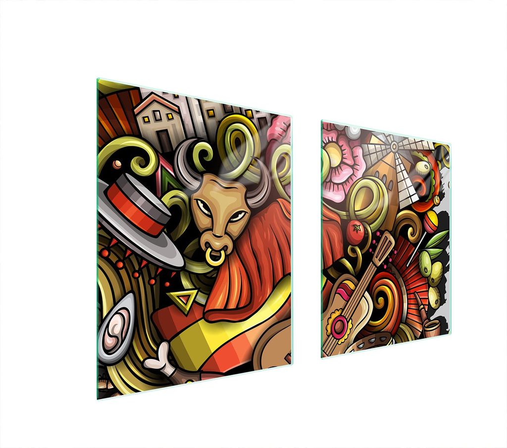 Glasschutzplatte Für Herd 85X52 Byk