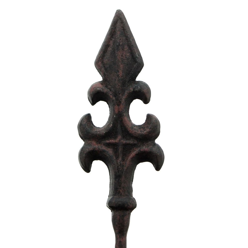 2x spina da giardino giglio francese in metallo 110 cm Immagine del prodotto 