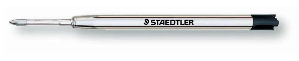 3 Recharges Bleues Staedtler 458 M-3 pour Écriture Fluide et Durable M