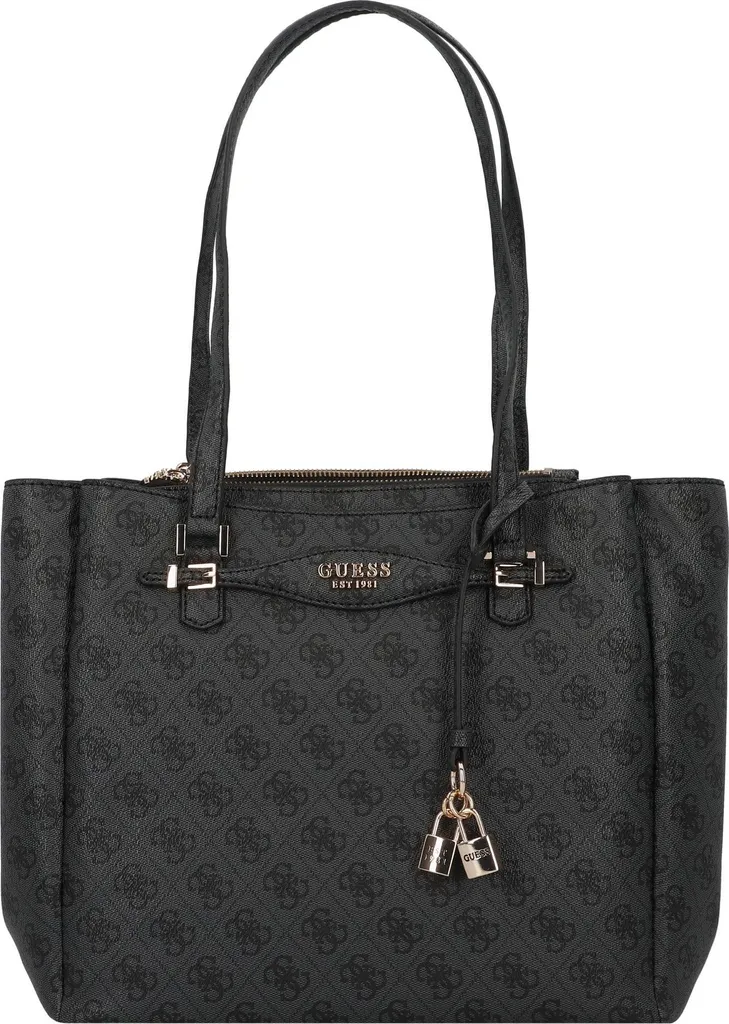 Sac cabas Guess Katya 30 cm en similicuir grainé avec double anse