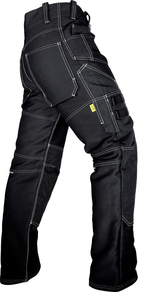 Job Zunfthose IKARUS Doppel-Pilot schwarz, Knietaschen, Farbe:schwarz, Größe:44
