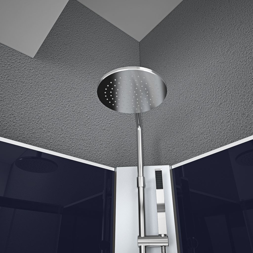 Dusche Komplett MARWELL Komplettdusche Fertigdusche Night Produktbild 4