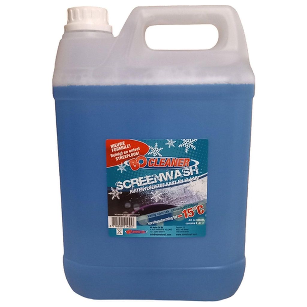 Autoscheibenreiniger | Bo Cleaner – Scheibenwaschflüssigkeit – Winter – 5 Liter