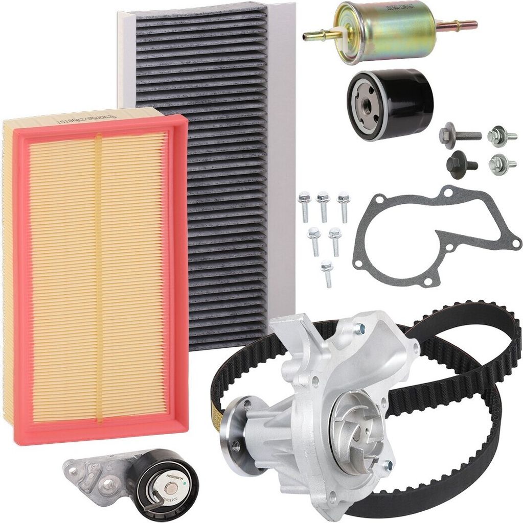 RIDEX Inspektionspaket Filterset für FORD FOCUS (DAW, DBW) FOCUS Kombi (DNW) FOCUS Stufenheck (DFW) Focus Mk1 Kasten / Kombi (DNW)