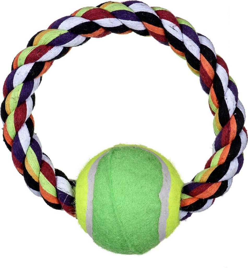 TRIXIE 3266 Frisbee mit Tennisball