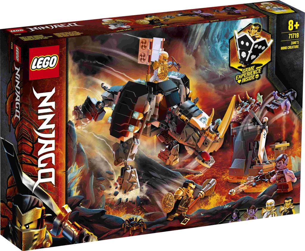 LEGO 71719 NINJAGO Mino-Monster de Zane, jeu de Image du produit 