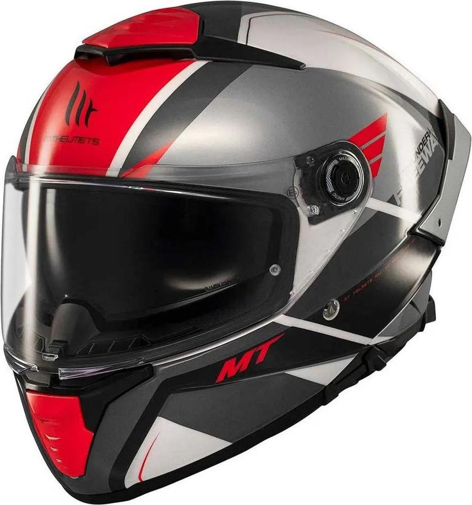 Mt Helmets Thunder 4 Sv Freeway Integralhelm Grau L Grau L