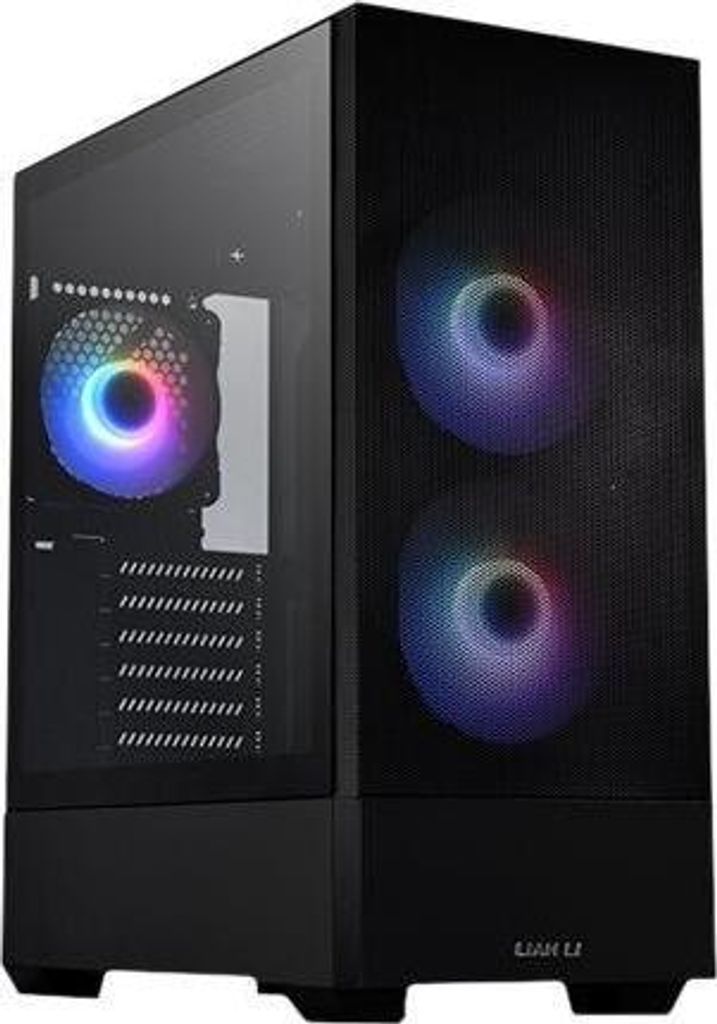 Lian Li Lancool 205, Midi Tower, PC, Schwarz, micro ATX, Produktbild 