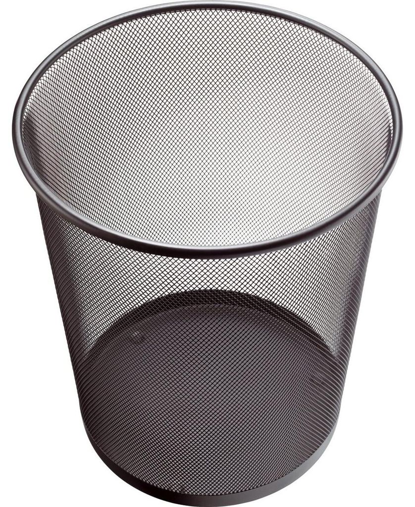 helit Papierkorb 15 l H280xØ267 mm mit Lochdekor - H2518595 Produktbild 
