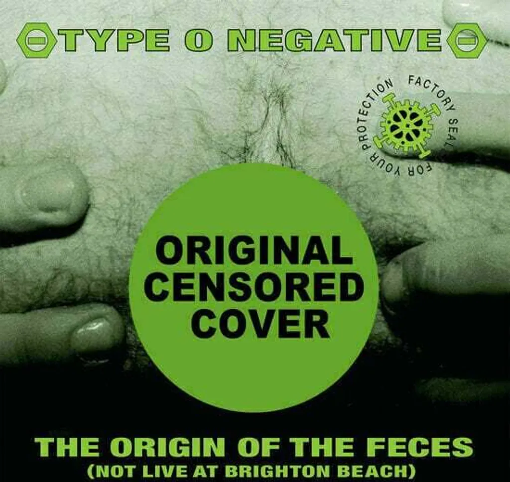 Vinyle Type O Negative The Origin Of The Feces 2 LP Vert Marbré Collector