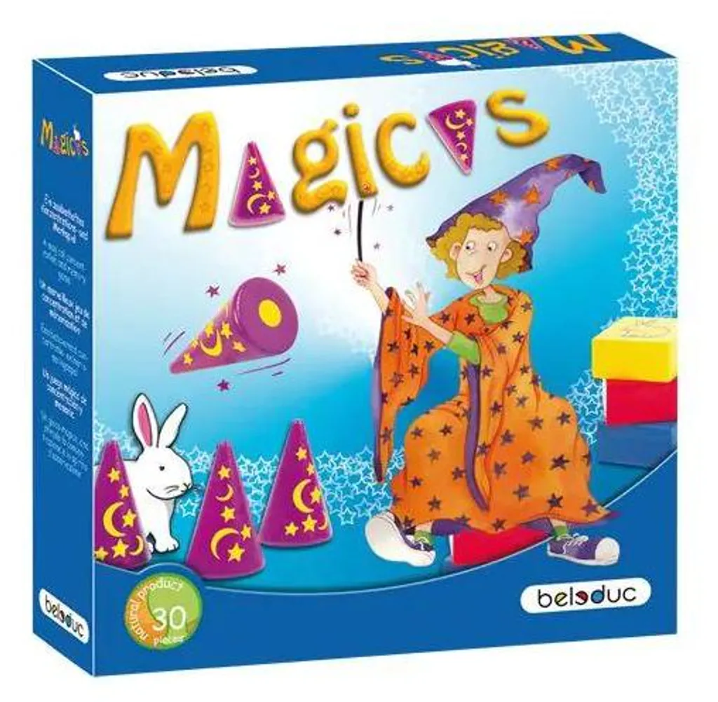 Jeu de Mémoire en Bois Magicus Beleduc pour l'Éveil des Jeunes Enfants