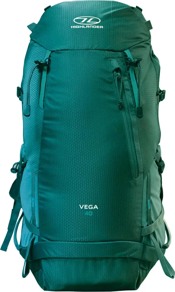 Highlander Vega 40L Donna Teal - Zaino Viaggio e Trekking Versatile