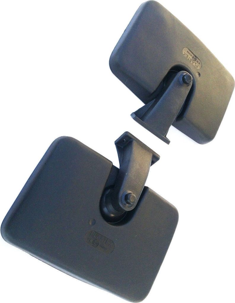 2x Rampenspiegel Außenspiegel 240x160 Bordsteinspiegel LKW Produktbild 
