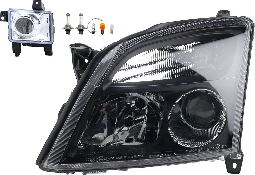 Johns, Scheinwerfer Halogen passend für Opel Vectra C 04/02-08/05 H7 H7 L +Nebel+Leuch. 1216129 93172953 6710033