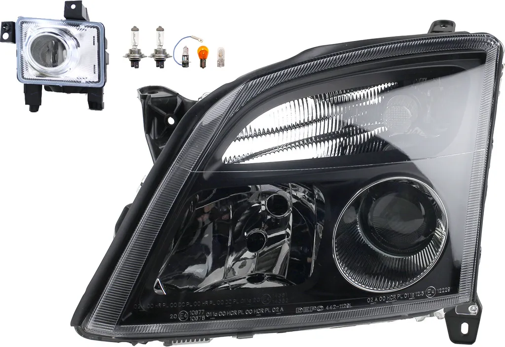 Johns, Fari alogeni adatti per Opel Vectra C 04/02-08/05 H7 H7 L +fog+light. 1216129 93172953 6710033